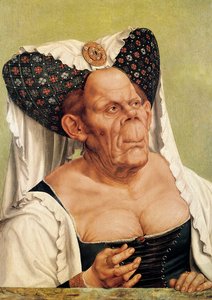 A Grotesque Old Woman, possibly Princess Margaret of Tyrol